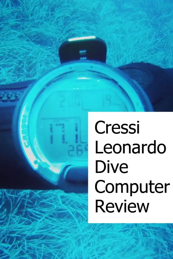 Review of Cressi's entry-level scuba computer - Leonardo from Cressi