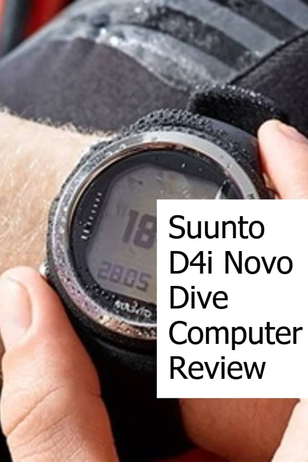 Suunto D4i Novo - Wrist sized scuba diving computer - Pin