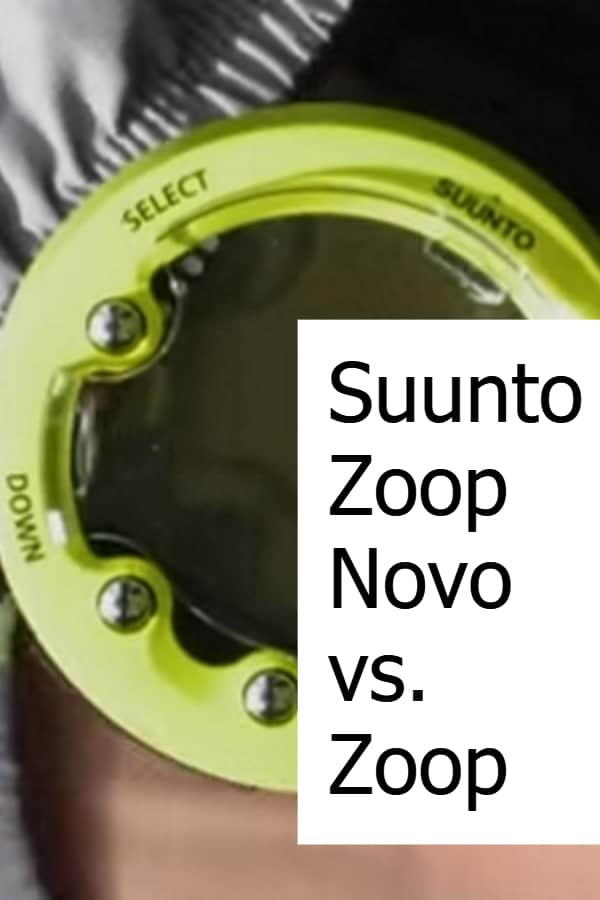 Comparing the Suunto Zoop and Zoop Novo - What has changed?