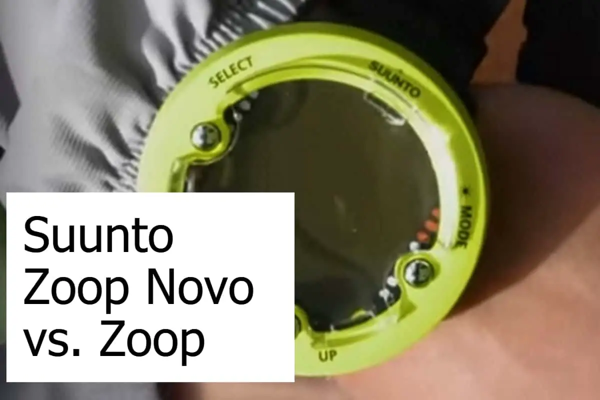 Comparing the Suunto Zoop Novo and Zoop - What has changed?