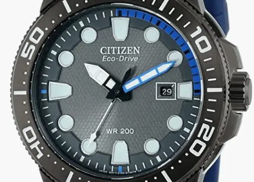 Citizen Mens BN0097-02H Scuba Fin Eco-Drive Scuba Fin Diver's Watch