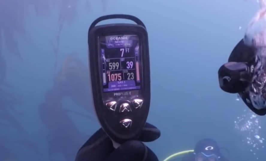 Oceanic Console Mounted Dive Computer