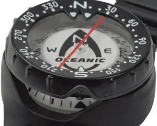 Oceanic Wrist Mount Compass