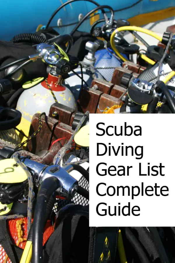 The complete guide to what scuba gear you need to have!