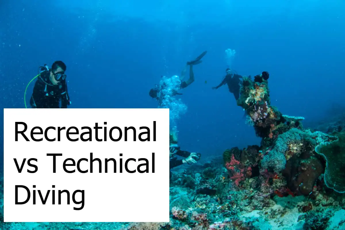 Recreational vs Technical Diving