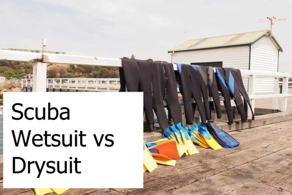 Scuba Diving Drysuit vs Wetsuit vs Semi-Dry Suit
