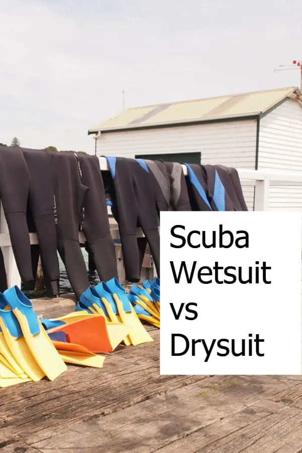 Scuba Diving Drysuit vs Wetsuit