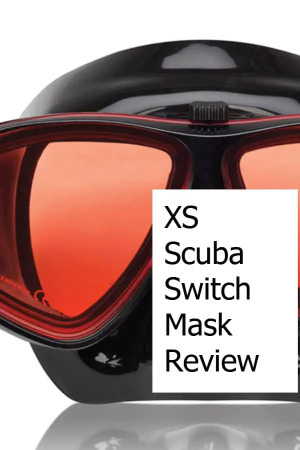 XS Scuba Switch Mask Review - Pin