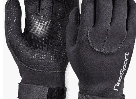 Neo Sport Mens and Womens Premium Neoprene Wetsuit Gloves