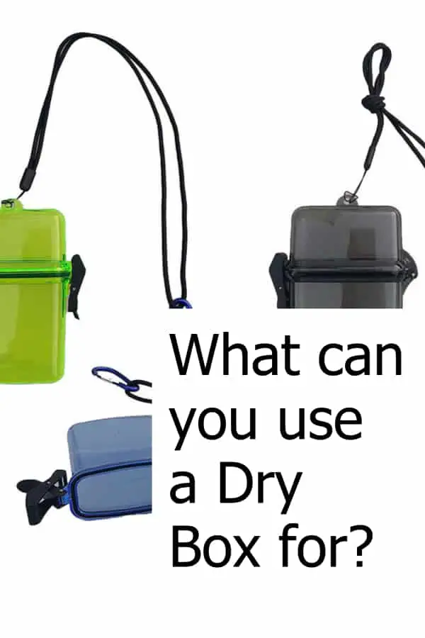 Should you use a dry box when snorkeling or scuba diving?