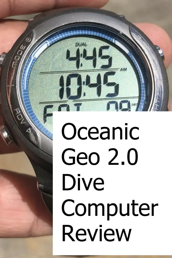 Review of the Oceanic Geo 2.0 Dive Computer