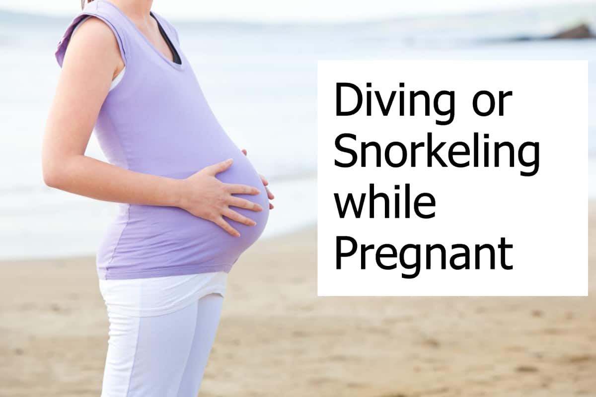 Can you snorkel or dive when you're pregnant? Is it safe?