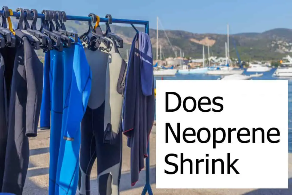 Is it possible that Neoprene might shrink? How can you avoid it?