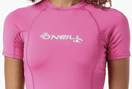 O'Neill Wetsuits Women's Basic Skins Short Sleeve Rash Guard