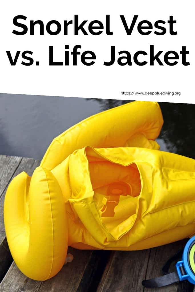 Comparing whether a vest or life jacket are the better options when you go snorkeling even for non-swimmers