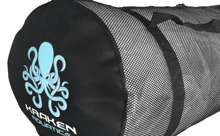 Kraken Aquatics Mesh Dive Duffle Bag with Shoulder Strap