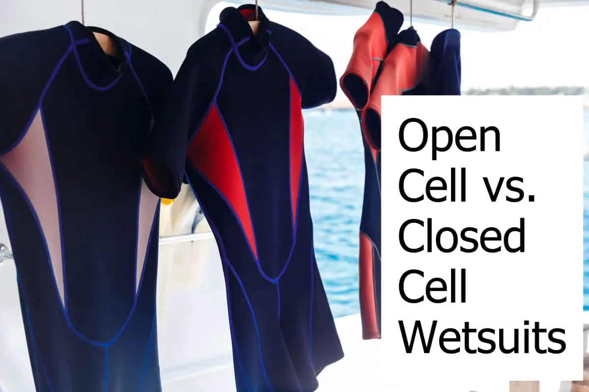 Comparing open cell and closed cell wetsuits