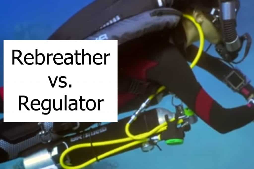 Differences between Scuba Regulator and Rebreather Diving