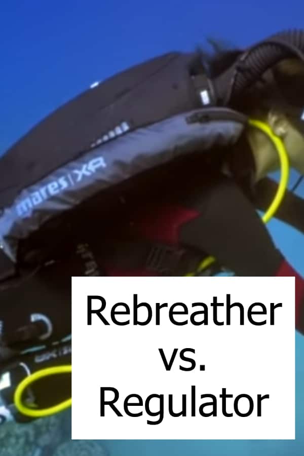 Differences between Scuba Regulator and Rebreather Diving