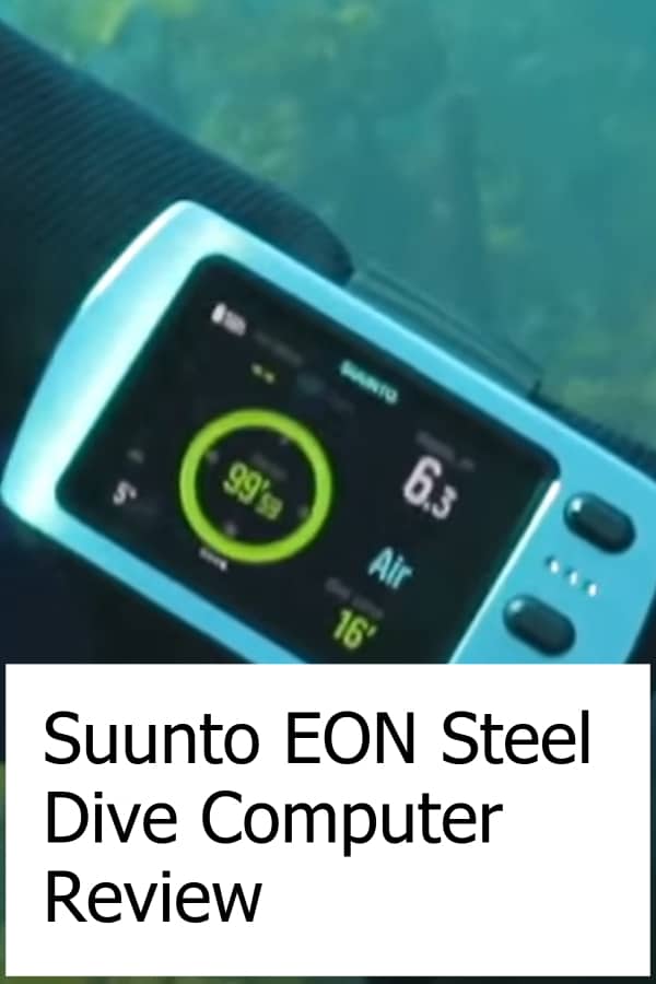 Review of the EON Steel Scuba Diving Computer from Suunto