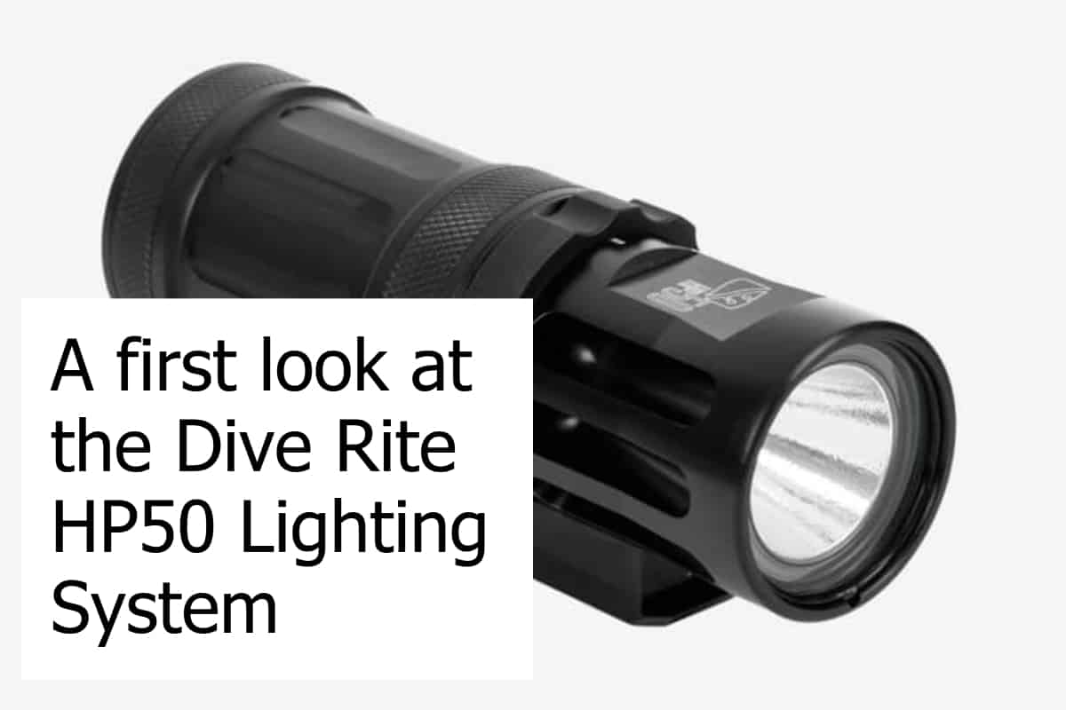 Dive Rite HP50 Lighting System