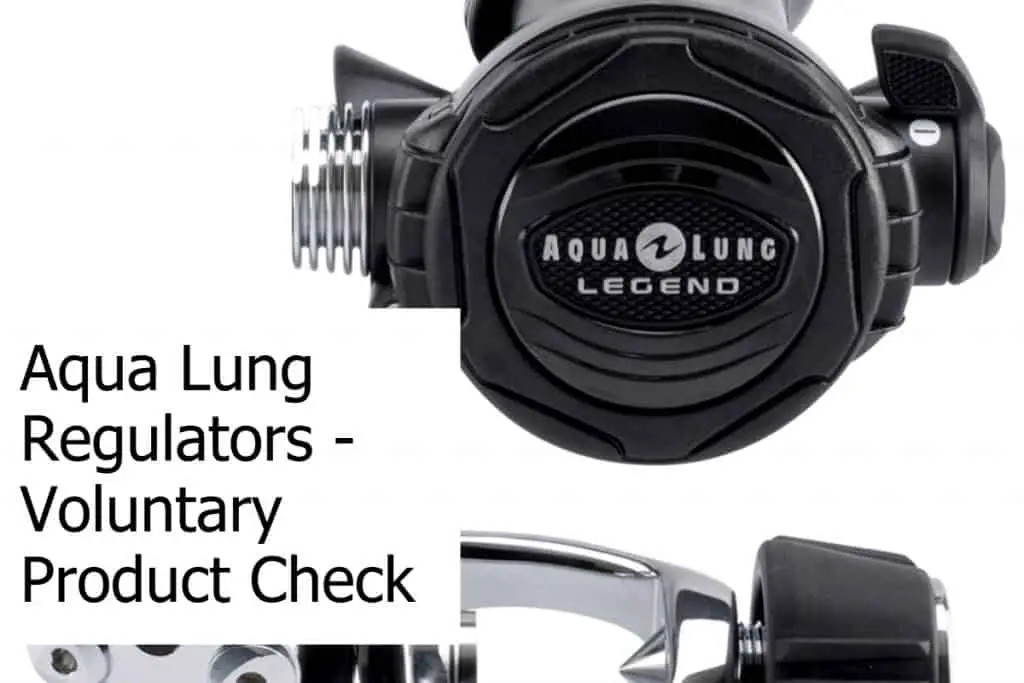 Voluntary product check recall for Aqua Lung Regulators