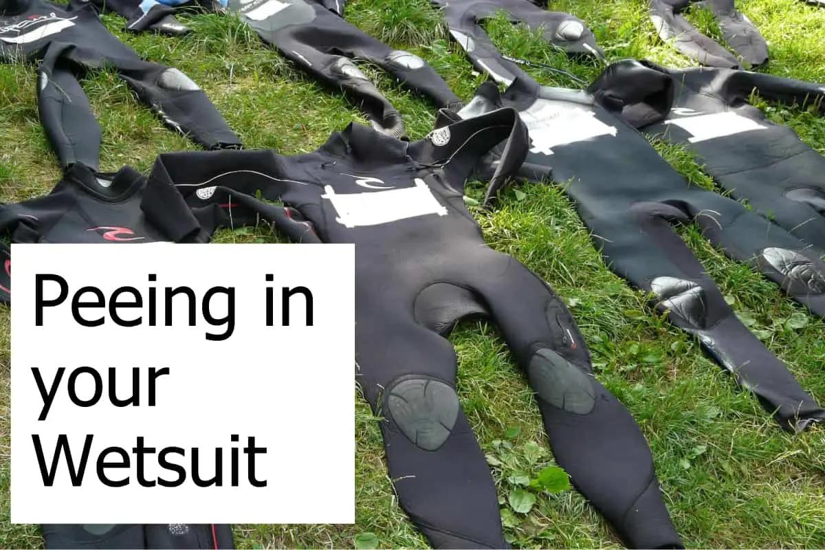 Can you pee in your wetsuit when you dive?