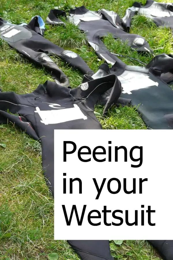 Can you pee in your wetsuit when you dive?