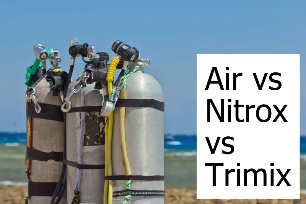 Air vs Nitrox vs Trimix Scuba Diving Gear