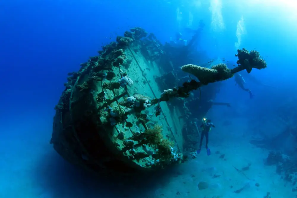 Diving a wreck can be amazing