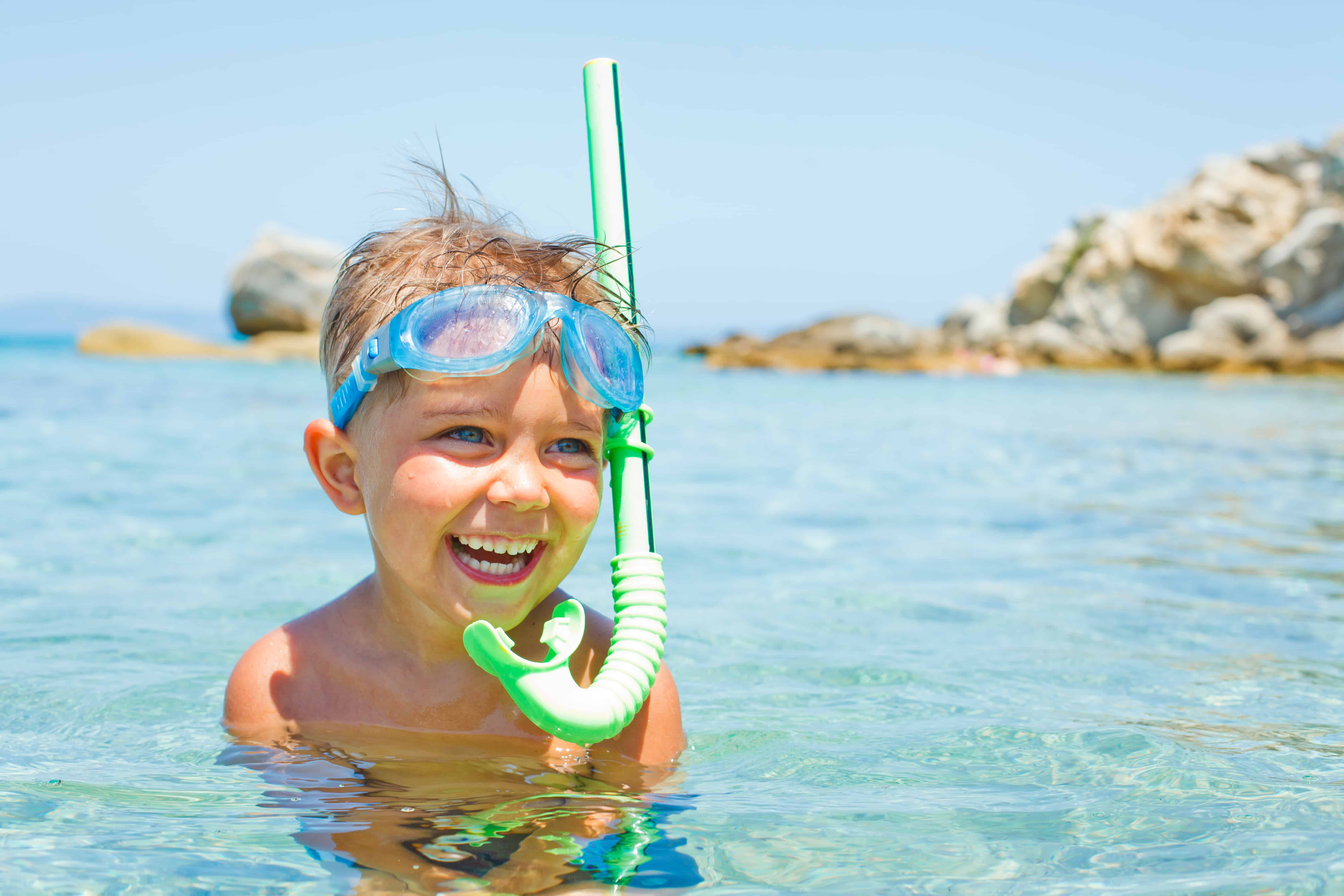 Snorkeling with your kids can be fun for the whole family