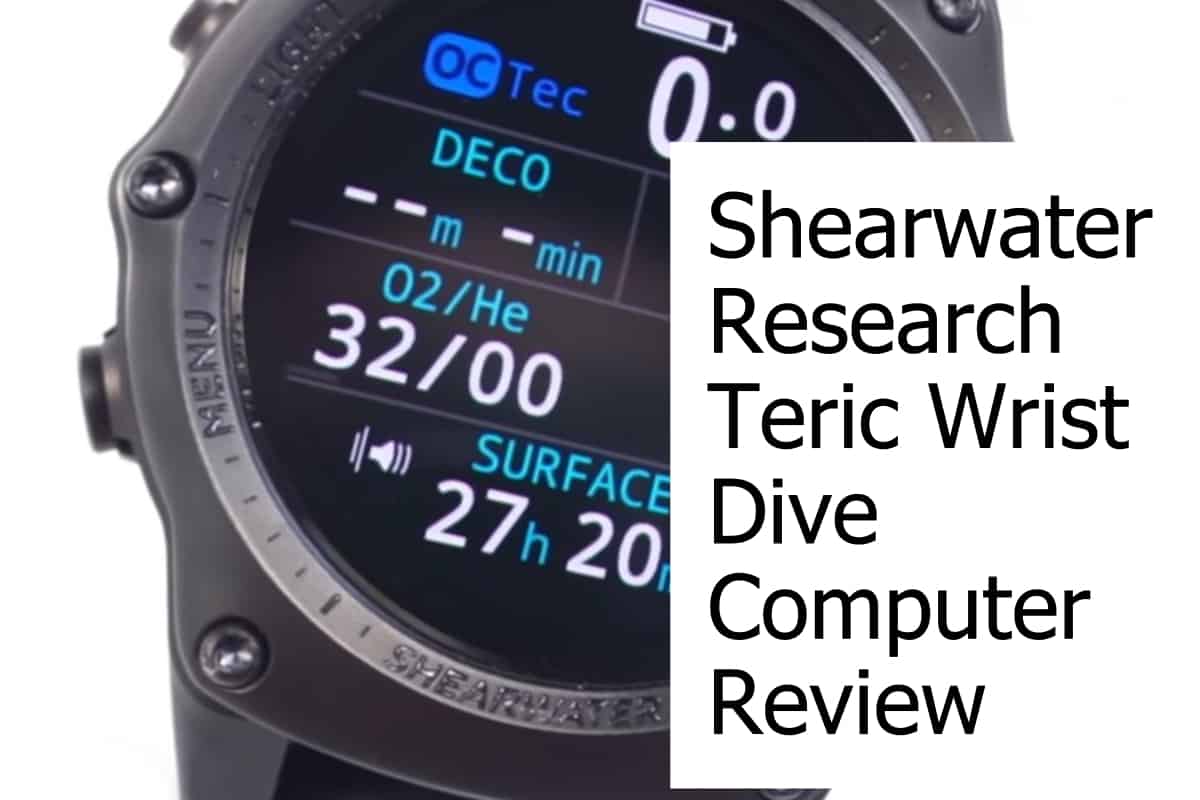 Review of the Shearwater Research Teric Wrist Scuba Dive Computer