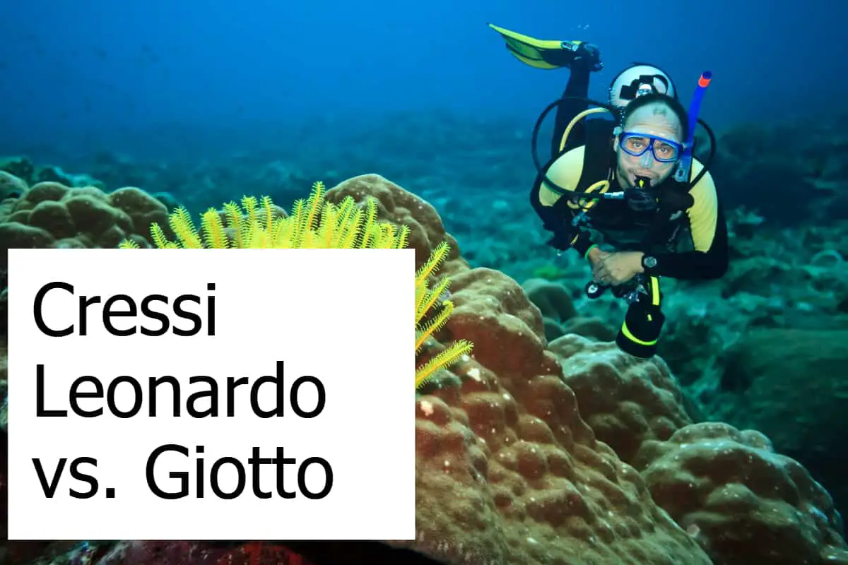 Comparing the Cressi Giotto and Leonardo Dive Computers