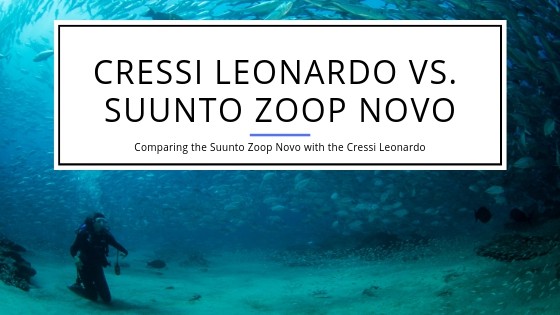 Suunto Zoop Novo compared to Cressi Leonardo