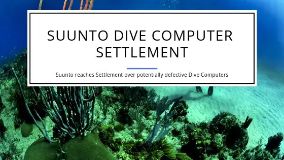 Suunto Dive Computer Settlement