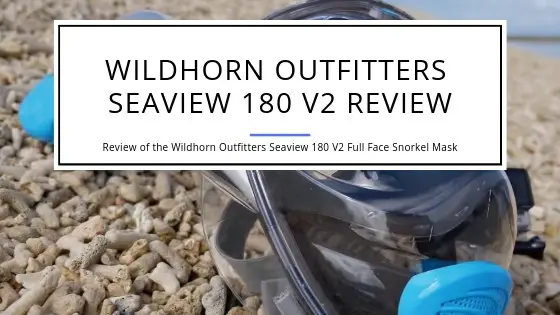 Wildhorn Outfitters Seaview 180 Degree V2 Full Face Snorkel Mask