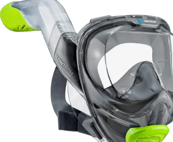 Wildhorn Seaview 180 V2 Full Face Snorkel Mask - Citrus