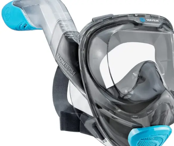 Wildhorn Seaview 180 V2 Full Face Snorkel Mask - Sky