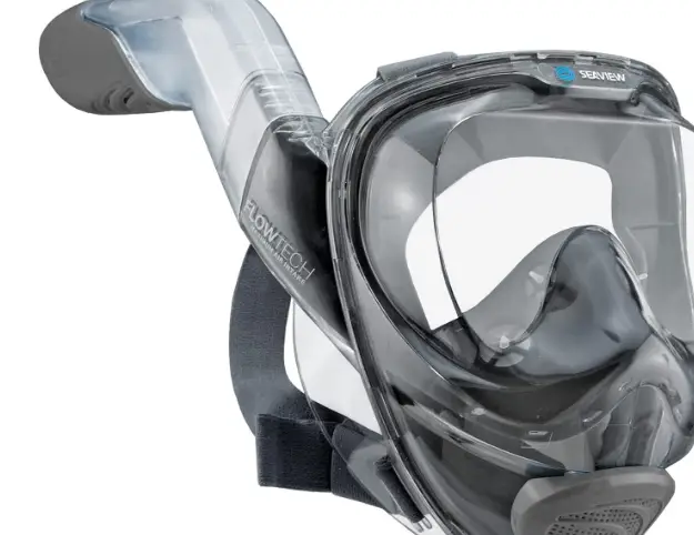 Wildhorn Seaview 180 V2 Full Face Snorkel Mask - Stealth