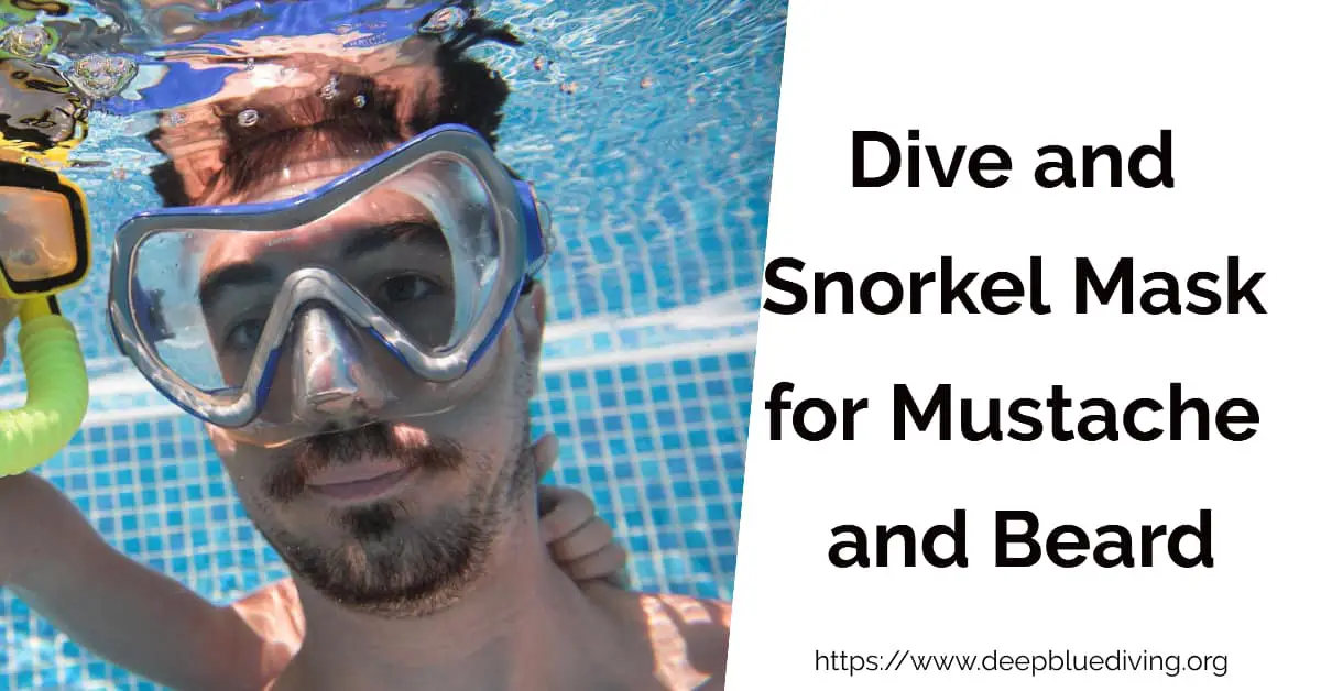 Find the Best snorkeling and scuba diving mask for mustache and beard