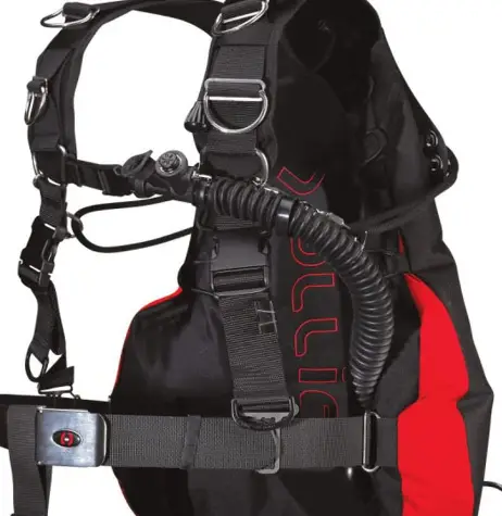 Hollis SMS75 Complete Sidemount Harness BCD