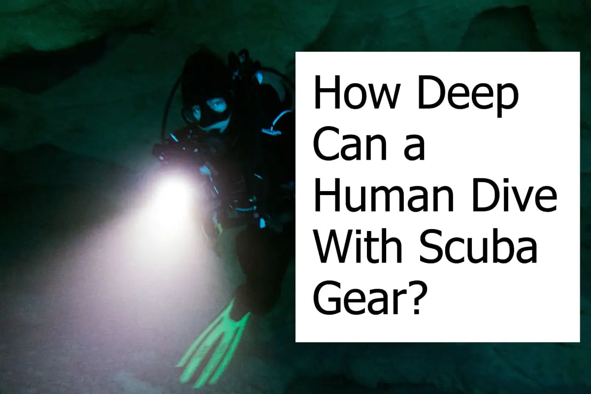 What's the maximum depth that you can scuba dive?
