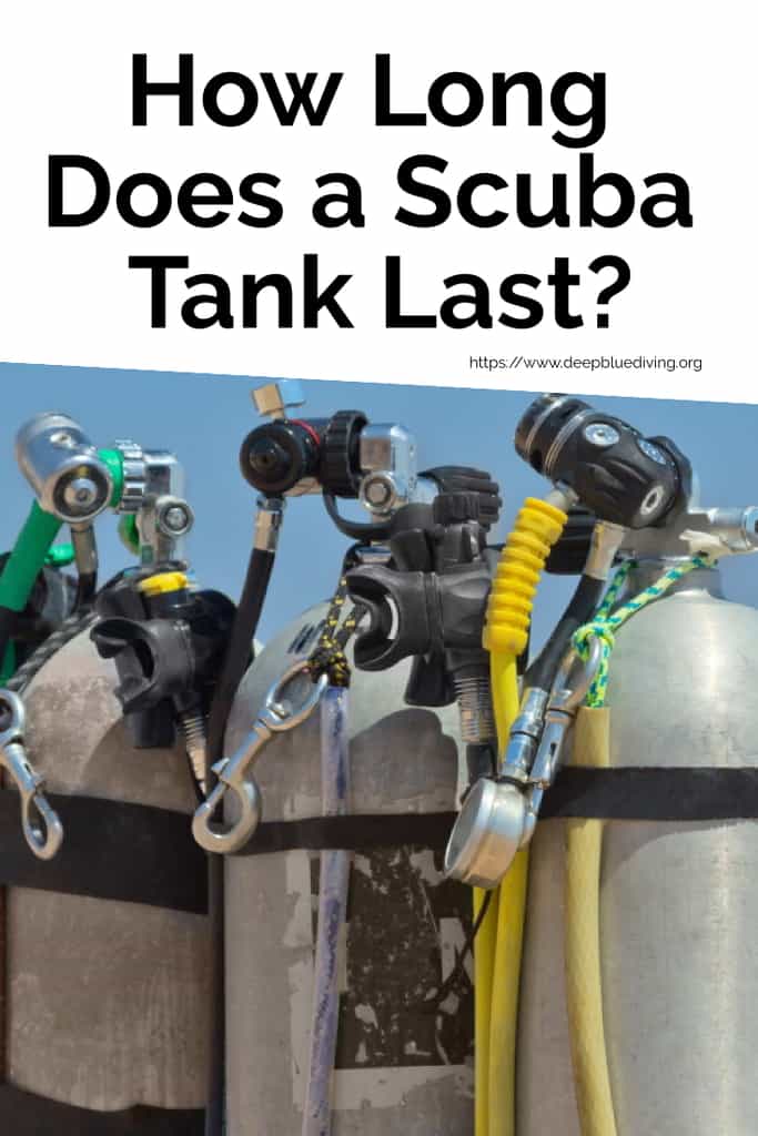 How Long Does a Scuba Tank Last? What impact does Scuba Tank Size have?