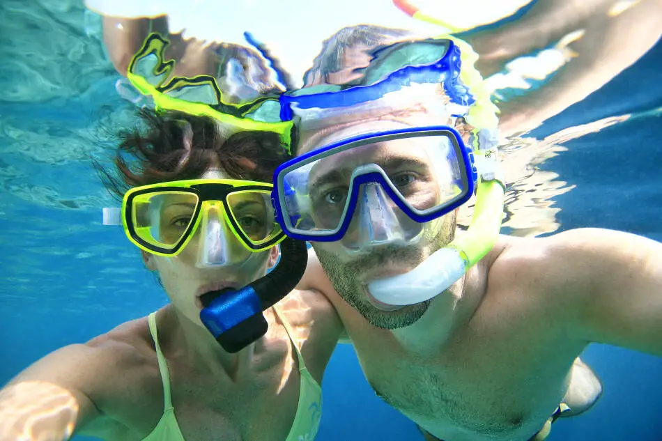 Snorkeling with a Float Belt