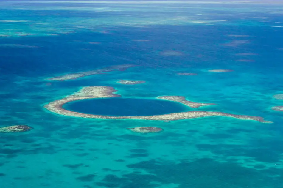 Great Blue Hole in Belize