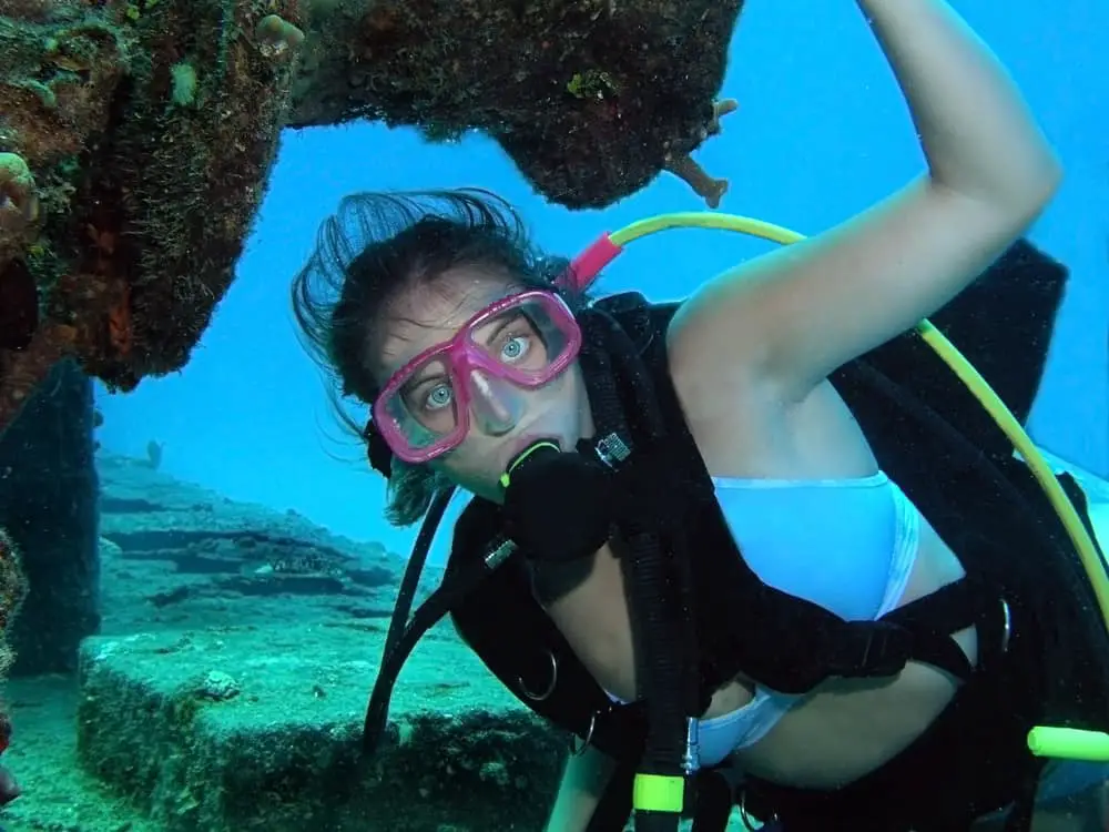 Scuba Diving in warm water