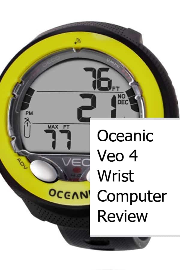 Oceanic Veo 4 Wrist Computer Review Pin