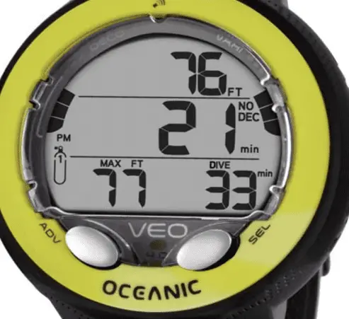 Oceanic Veo 4.0 Yellow Dive Computer