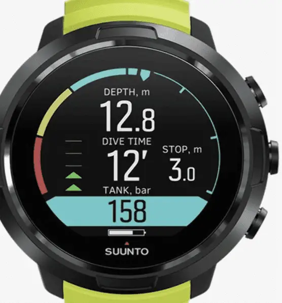 Suunto D5 Dive Computer Lime