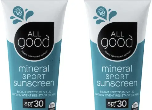 All Good Sport Face and Body Sunscreen Lotion